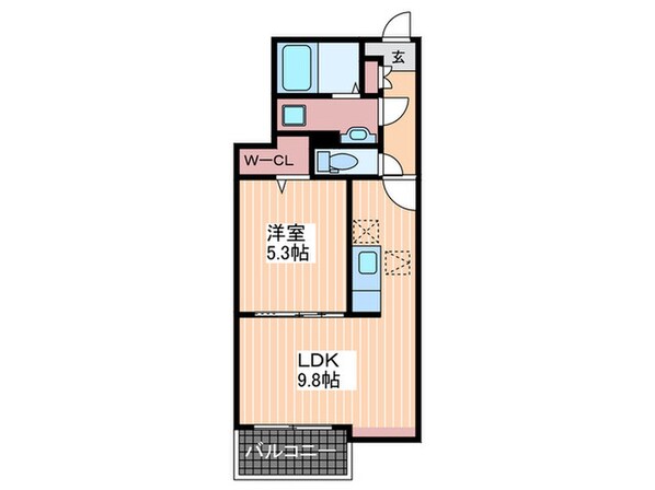 野々山Ｂの物件間取画像